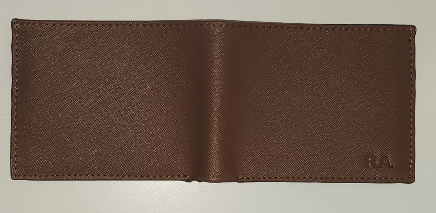 Navy Crew Brown Bifold Wallet - photo 3