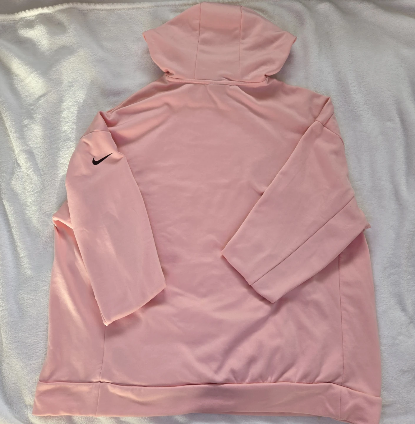 Nike Pink "Just Do It" Hoodie - Size 2X - photo 2