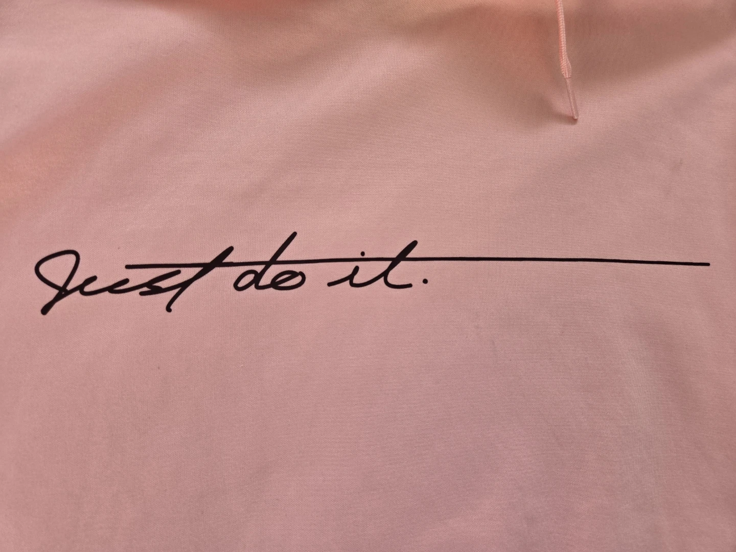Nike Pink "Just Do It" Hoodie - Size 2X - photo 3