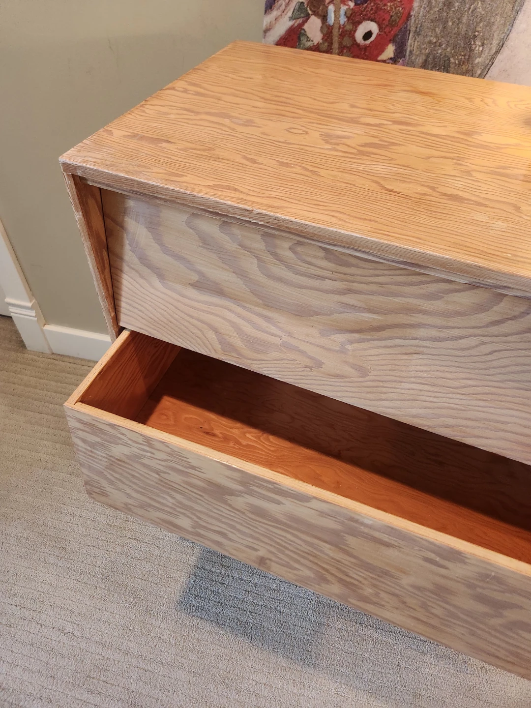 JAZZY SOLID WOOD MCM 4 DRAWER DRESSER - photo 2