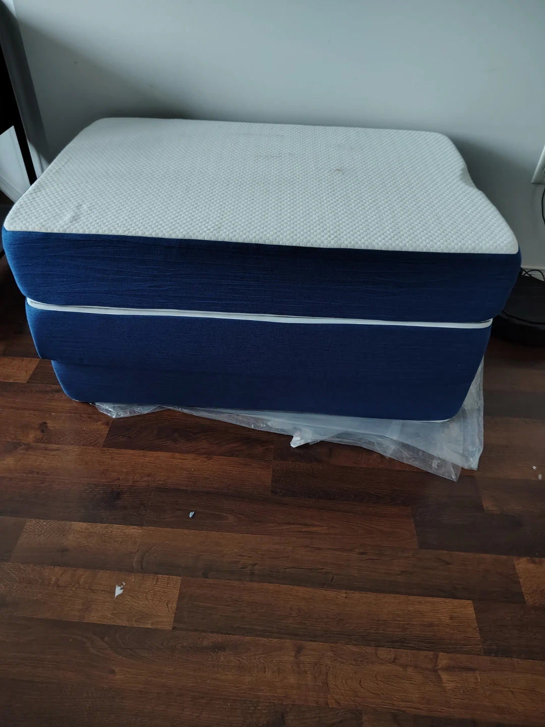 Foldable bed (cum) sofa - Navy Blue