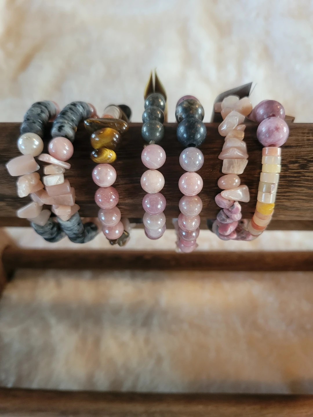 Hand-made Bracelets of Artfully Paired Crystals - photo 3