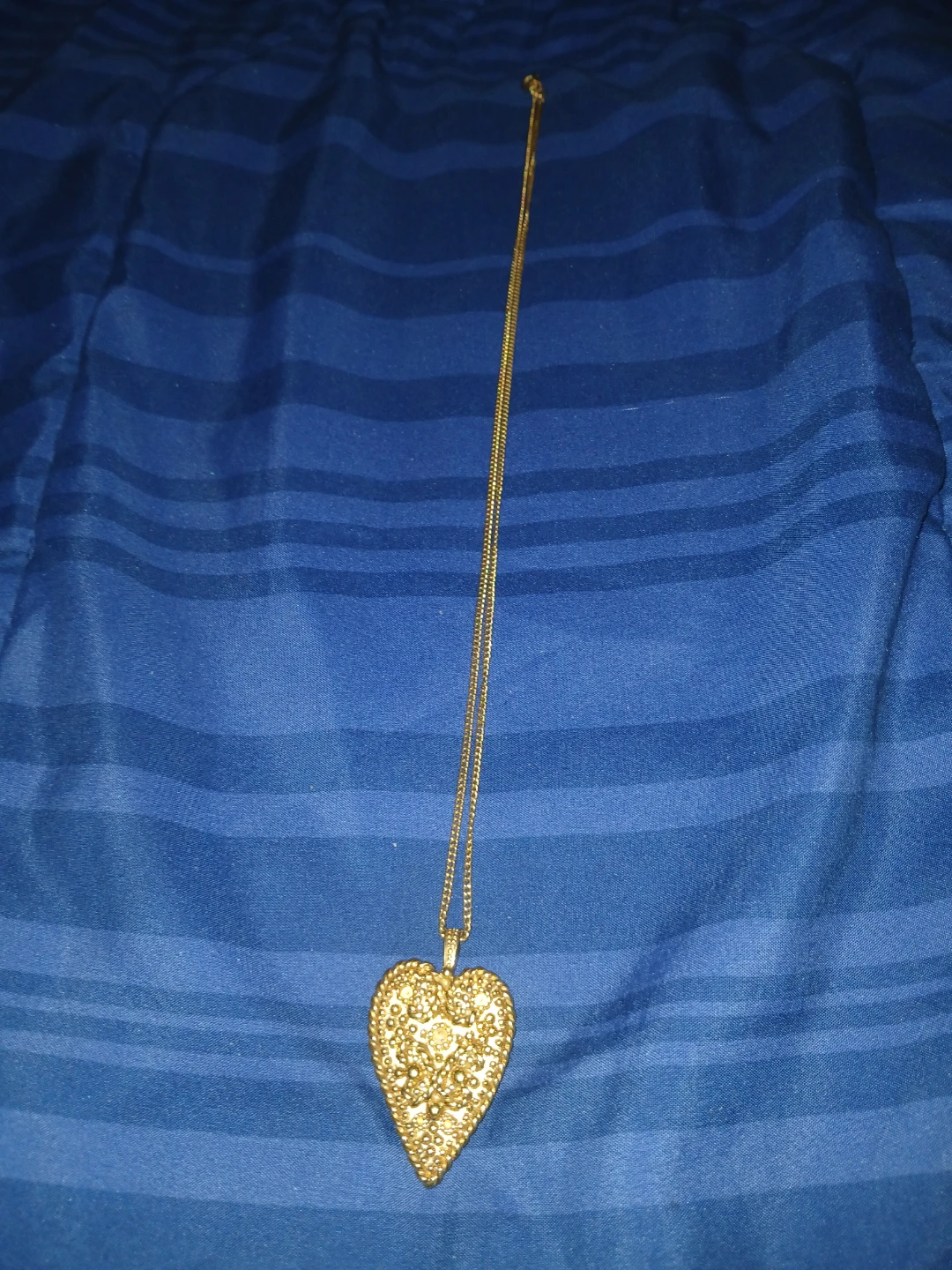 Gold Heart Pendant Necklace - photo 2
