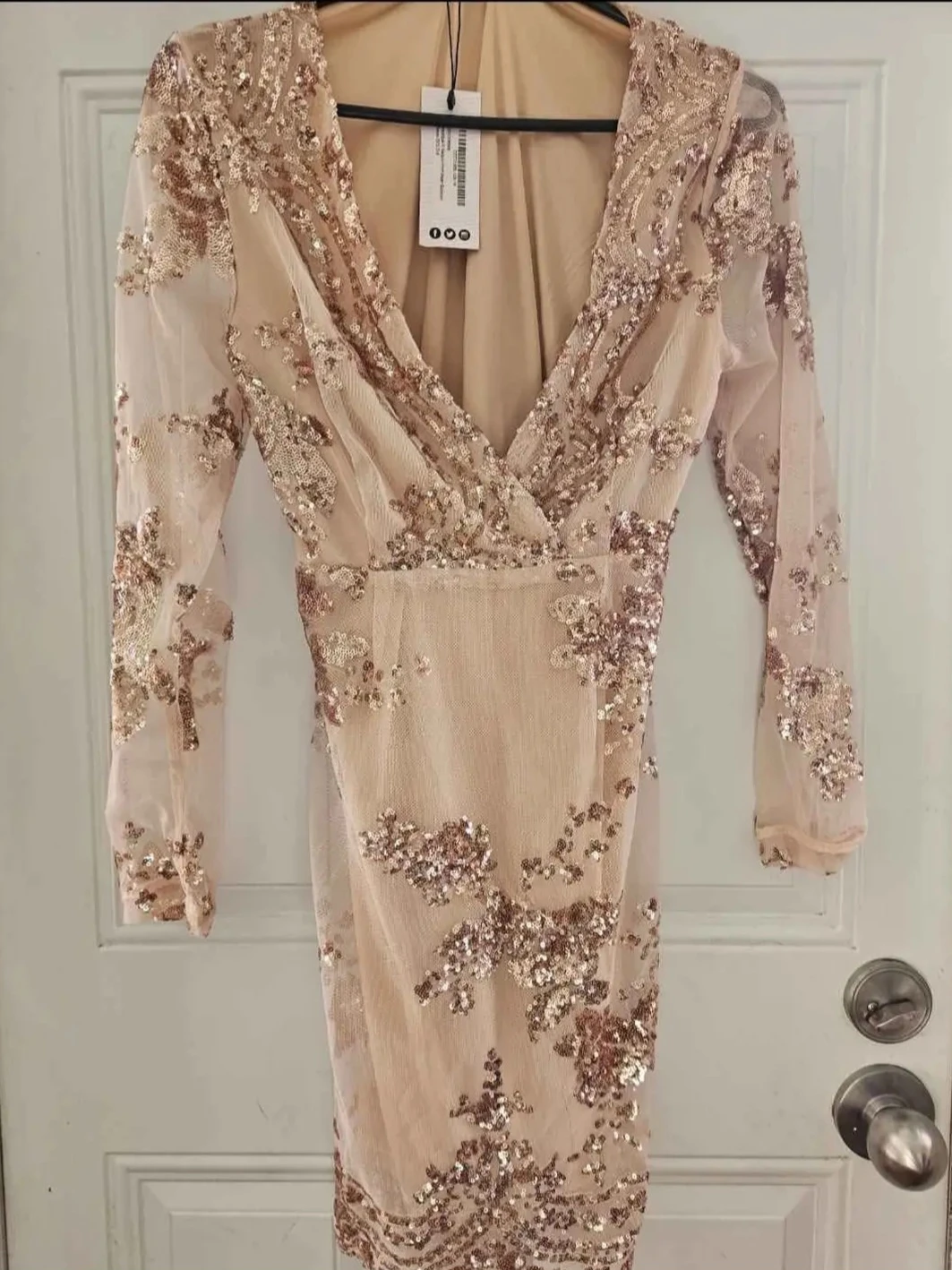Boohoo Sequin Mini Dress - Size US 4 - photo 2