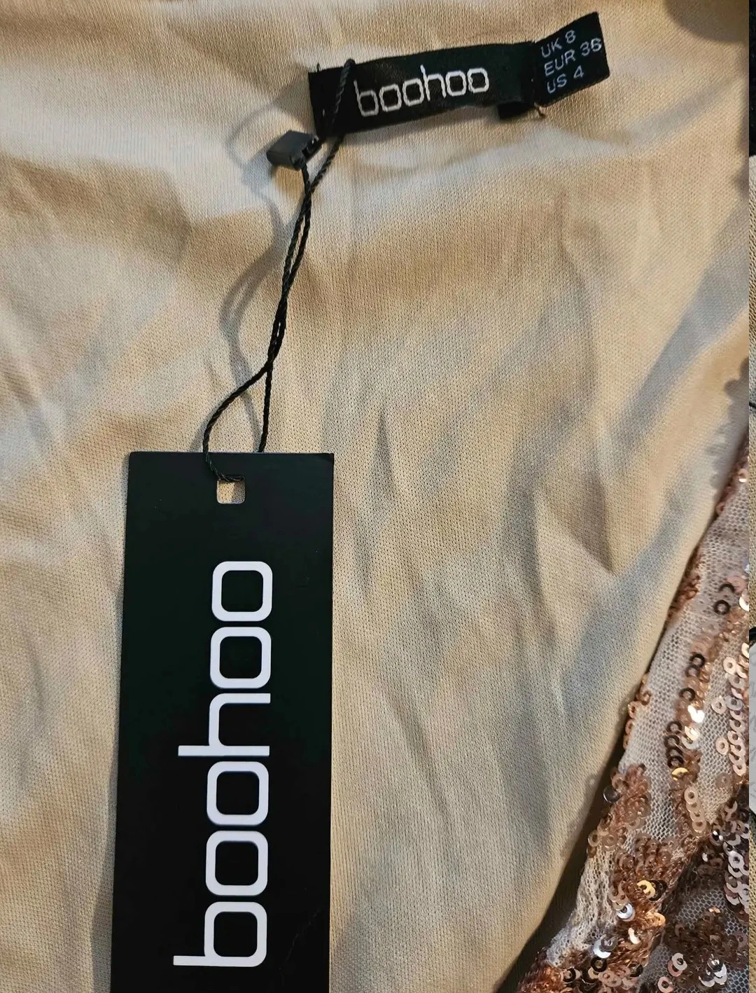 Boohoo Sequin Mini Dress - Size US 4 - photo 5