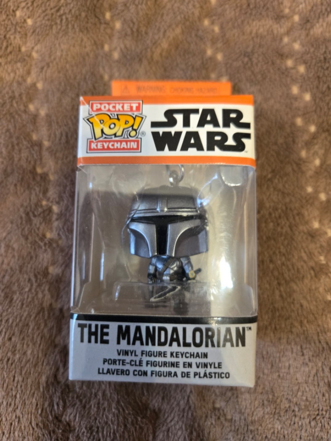Mini Mando Funko Keychain Star Wars