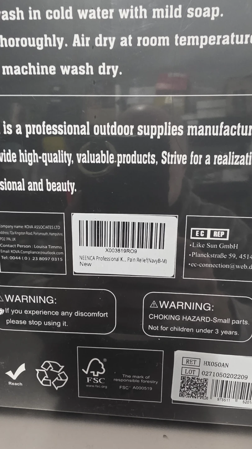 NEENCA Knee Brace Size Medium Brand New Factory Sealed - photo 2