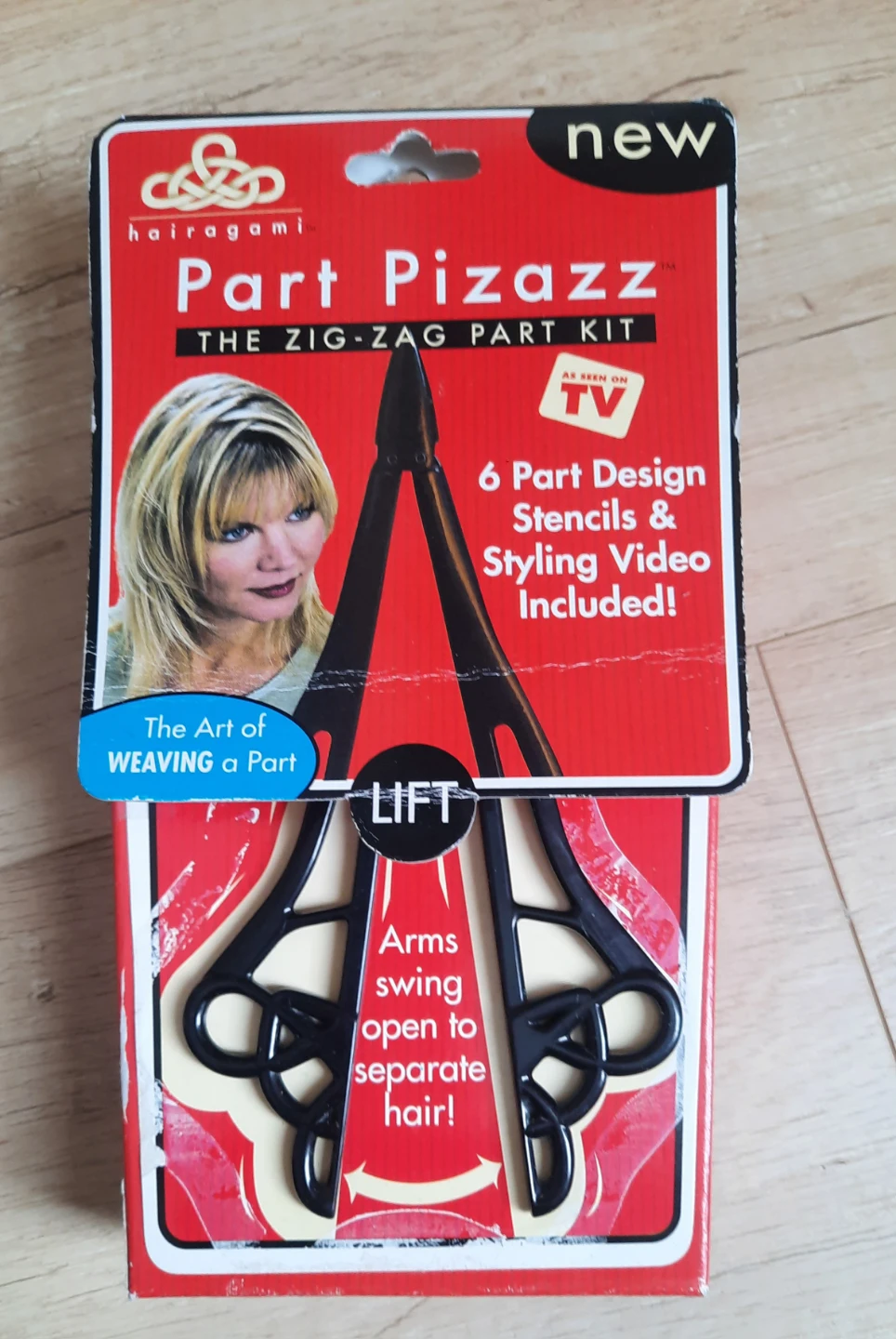 Hairagami Part Pizazz Zig-Zag Part Kit - Hairstyles