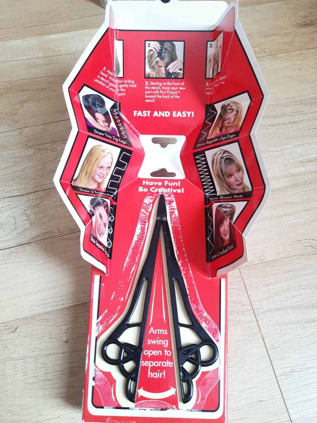 Hairagami Part Pizazz Zig-Zag Part Kit - Hairstyles - photo 2