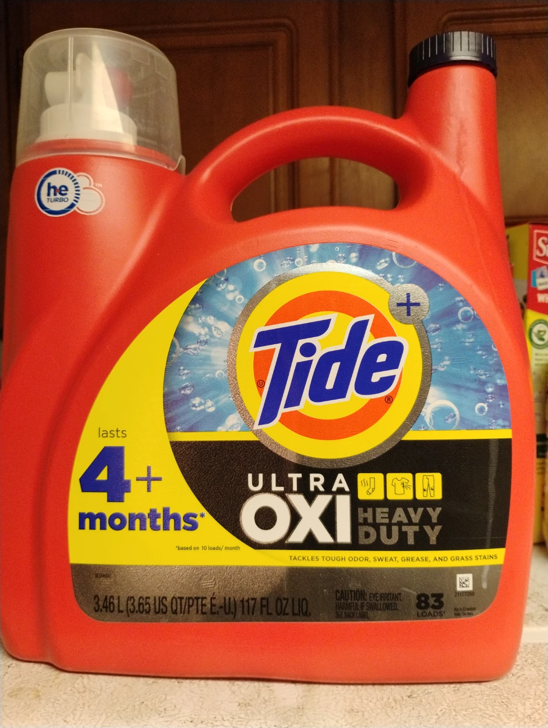 Tide Ultra Oxi Heavy Duty Laundry Detergent