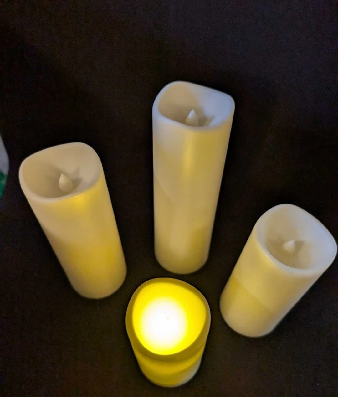 Set of 4 LED Flameless Candles - photo 2