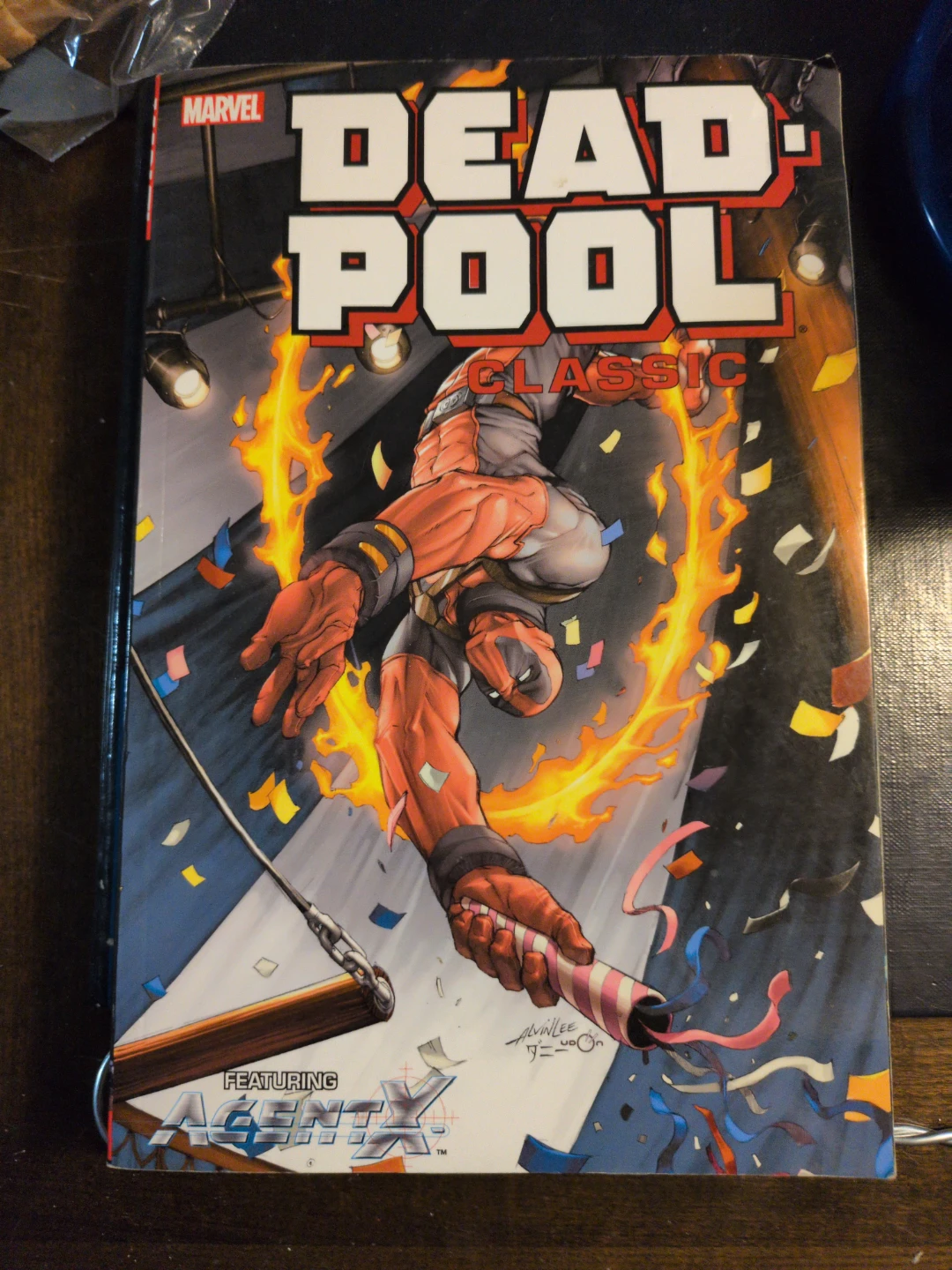 Deadpool Classic Featuring Agent X Marvel Comic Book