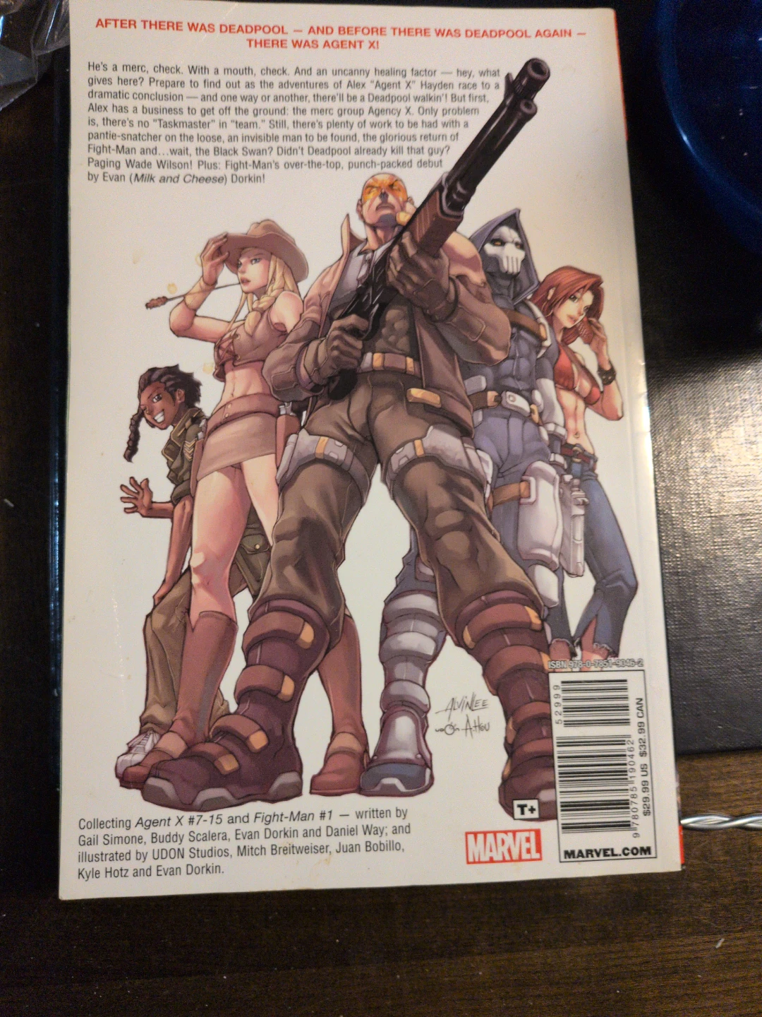 Deadpool Classic Featuring Agent X Marvel Comic Book - photo 2