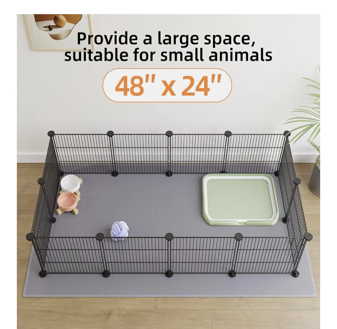🥕 Small Pet Portable Metal Wire Fence