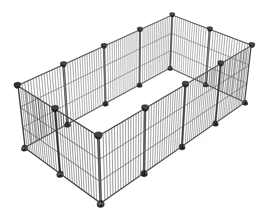 🥕 Small Pet Portable Metal Wire Fence - photo 2
