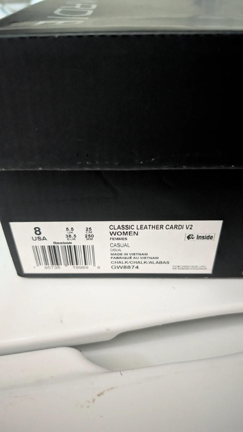 New Reebok Classic Leather Cardi V2 Women's Size 8 - photo 2