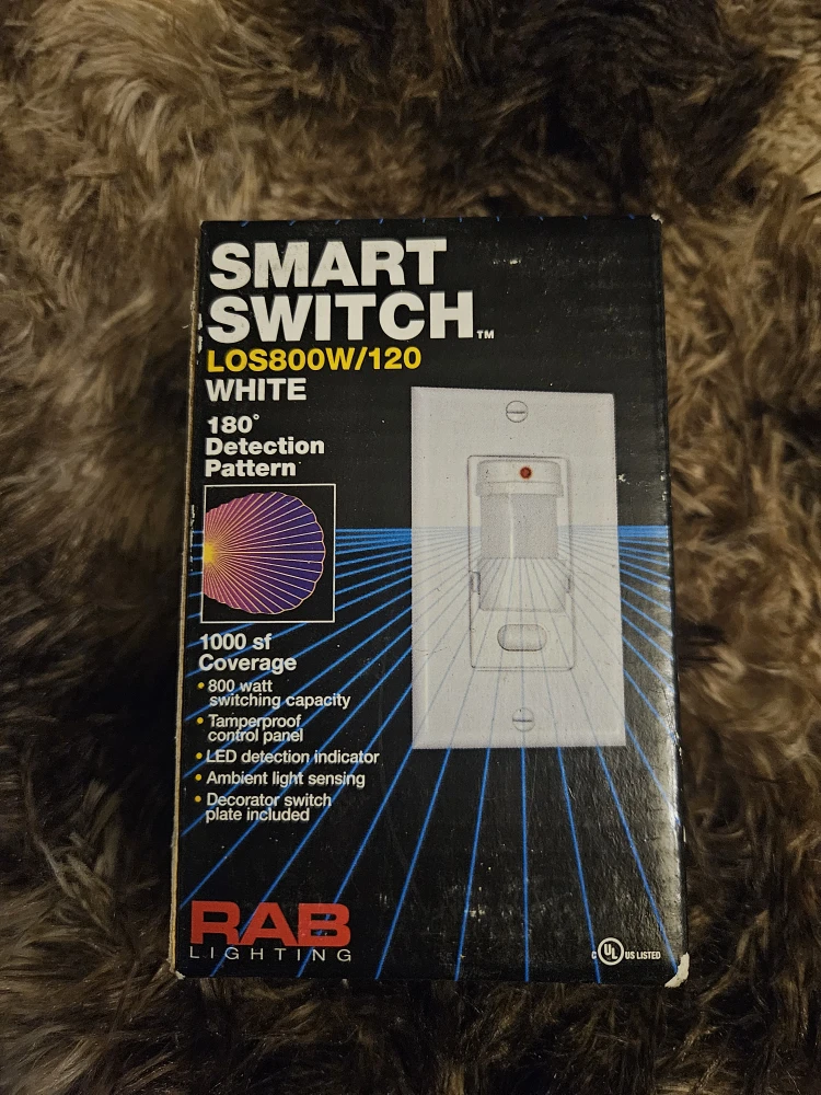 RAB Lighting Smart Switch LOS800W/120 - White