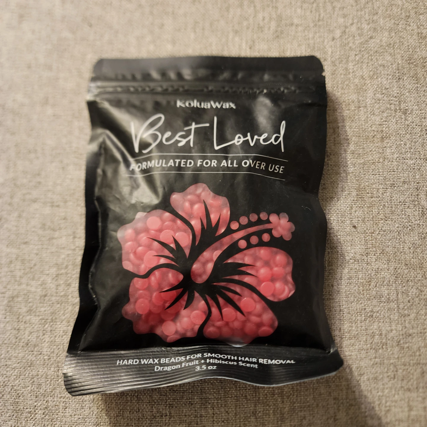 Koluawax Hard Wax Beads - Dragon Fruit & Hibiscus Scent - 3.5 oz