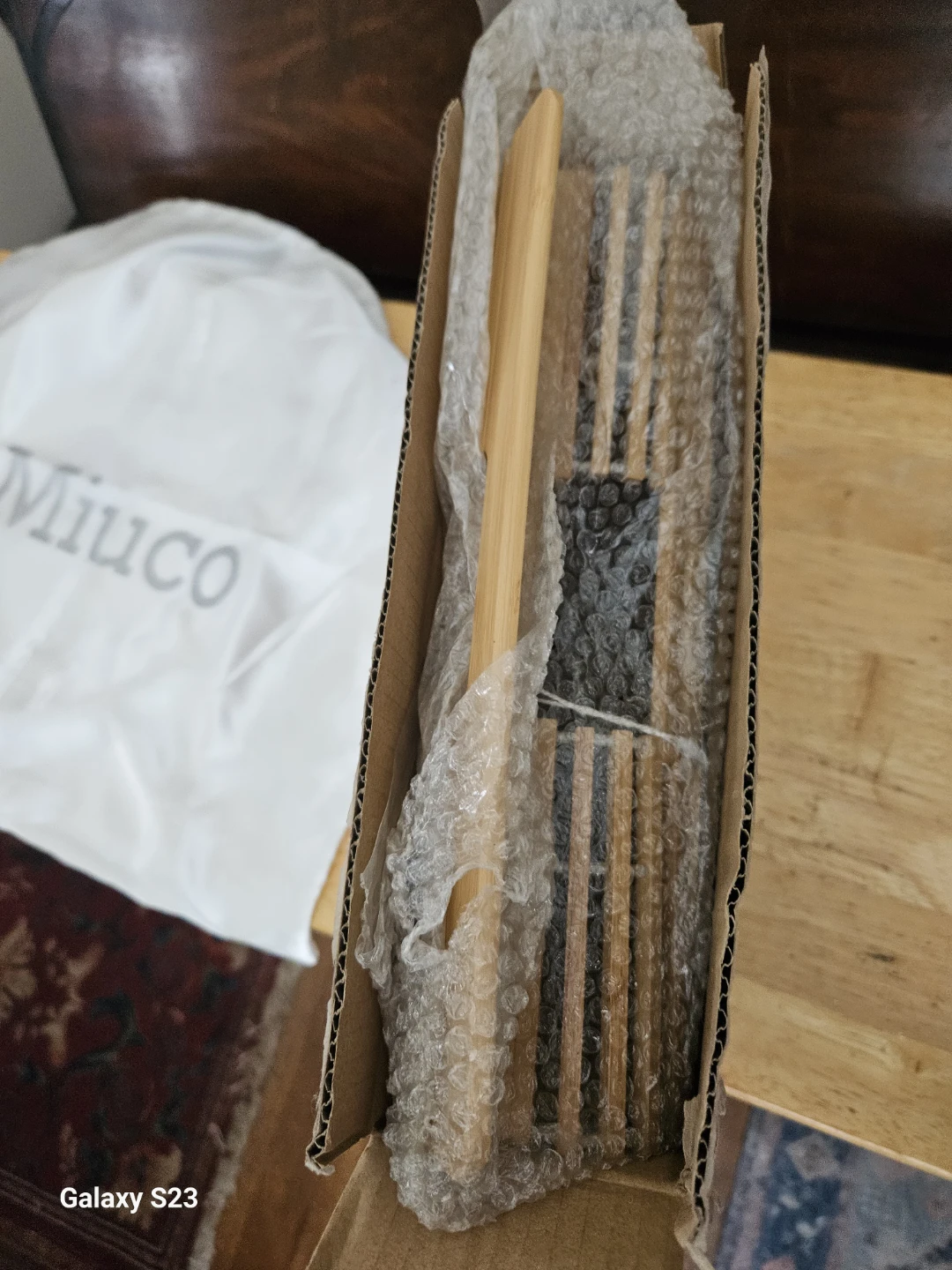 Miuco Women's Bamboo Handbag - New in Box - photo 3