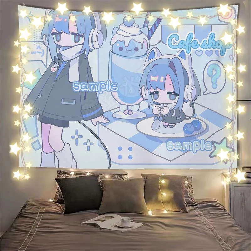Miku Anime Wall Tapestry