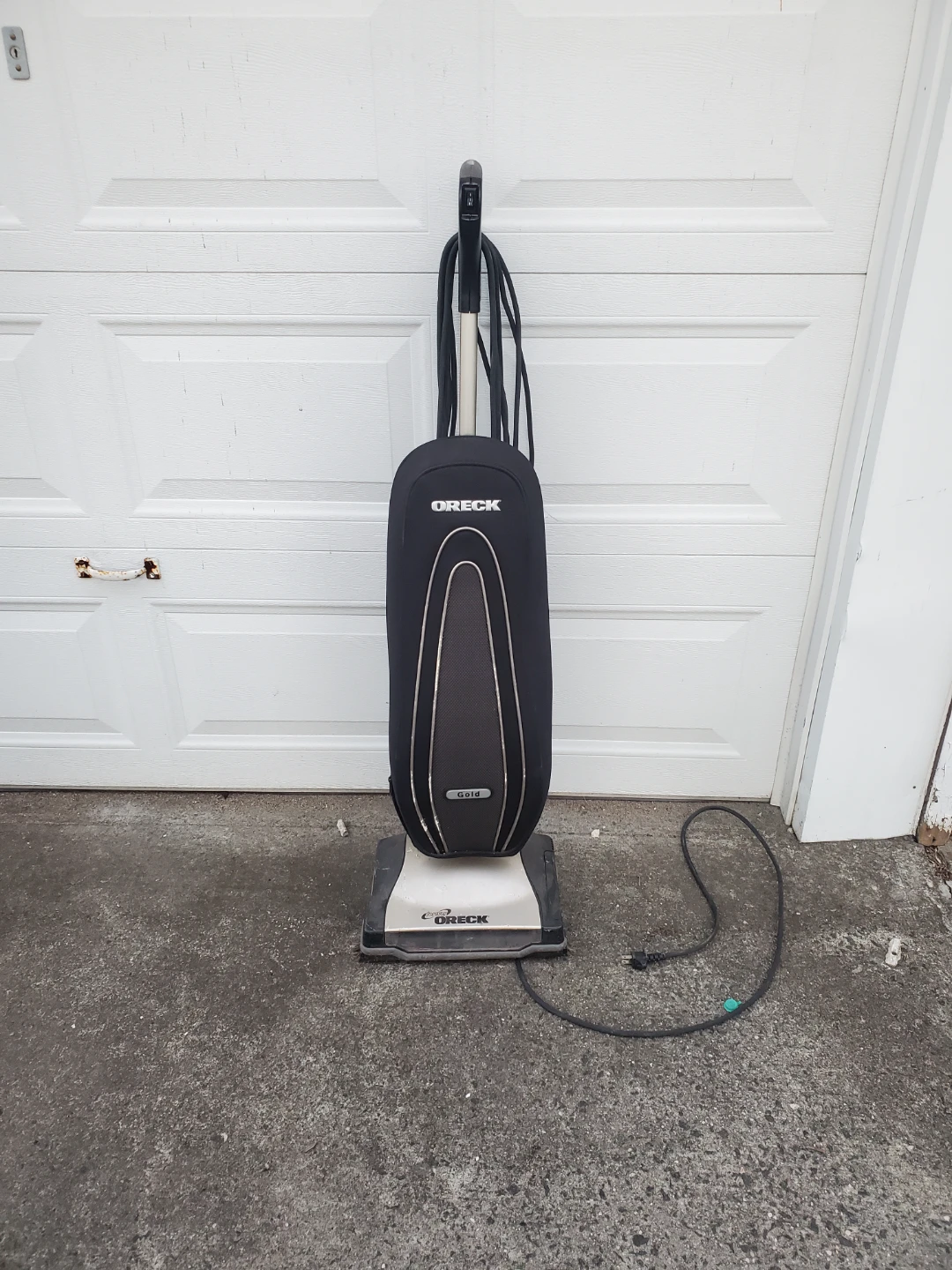 Oreck XL gold series vacuum.