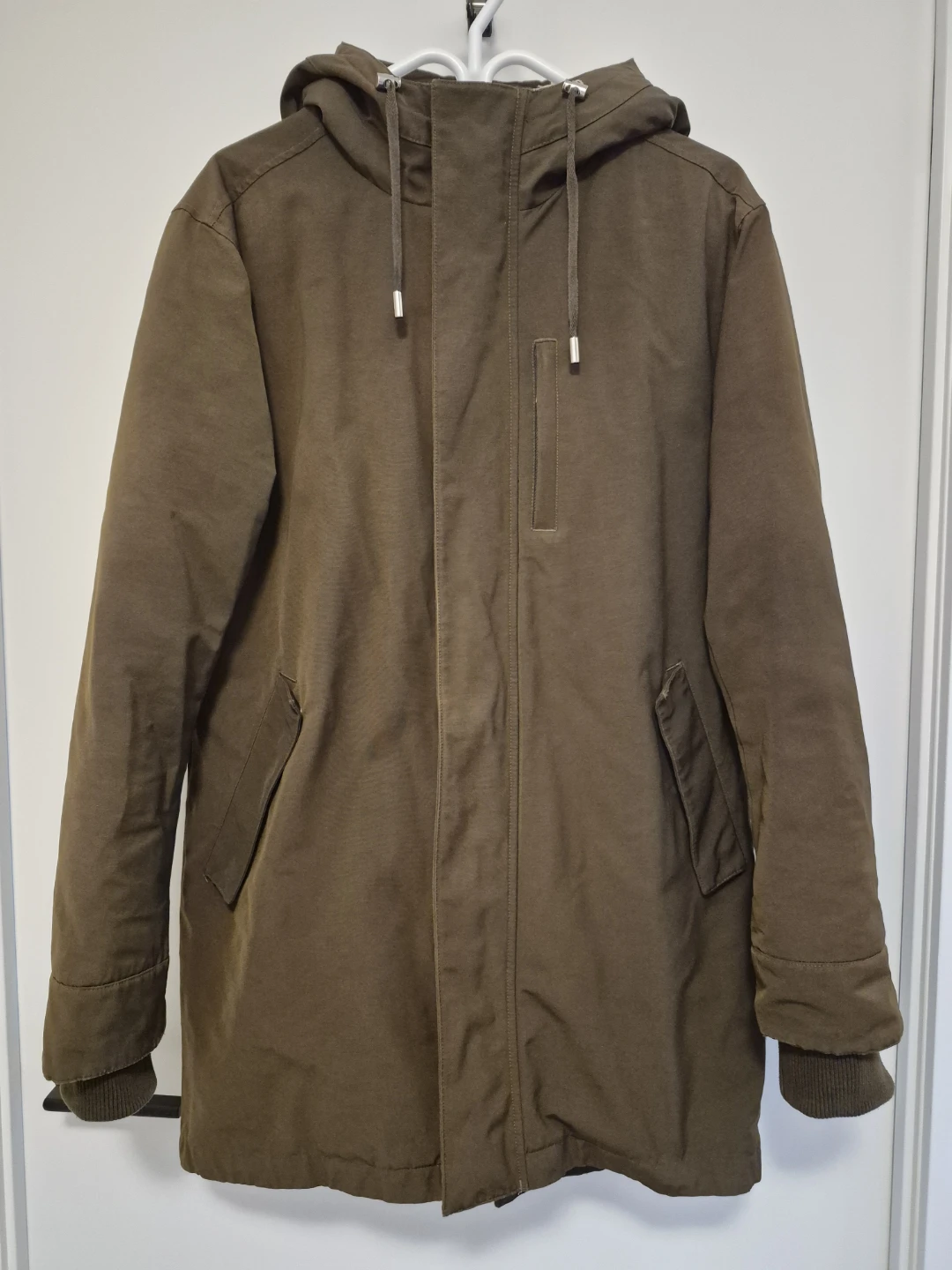 Frank And Oak Olive Green Winter Coat