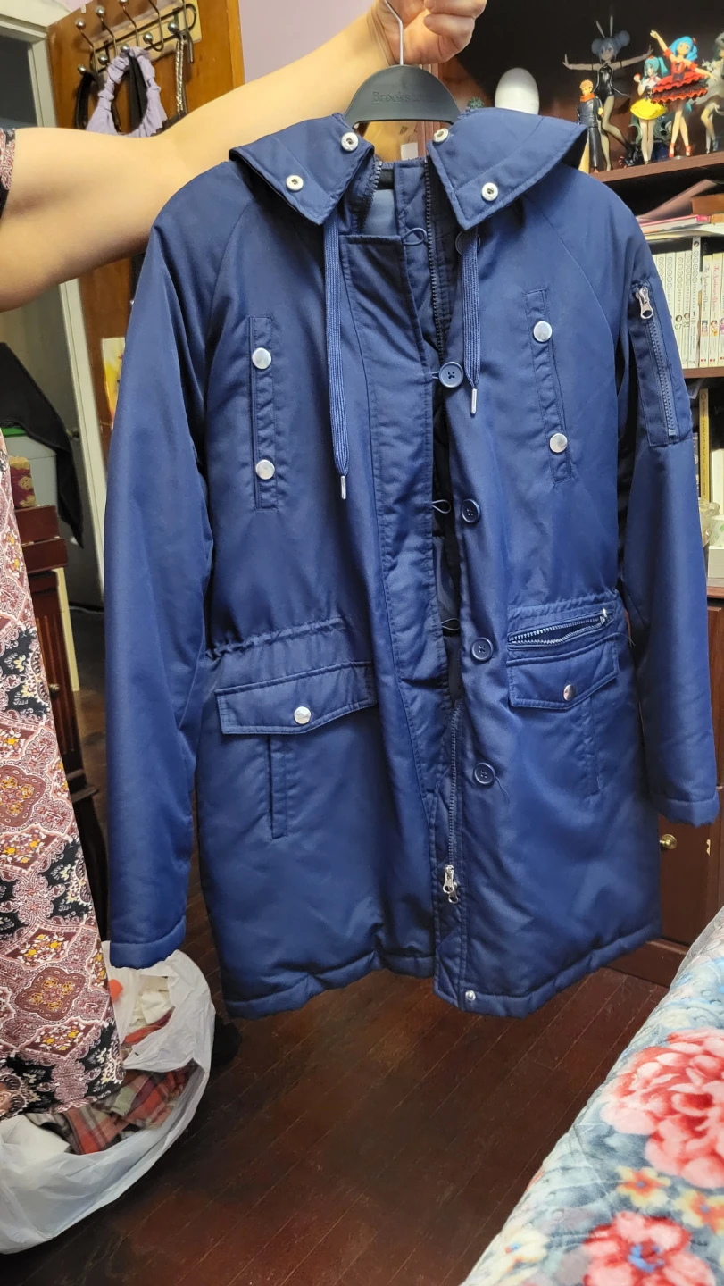 Swiss Tech Blue Parka - Size M (8-10) - photo 2