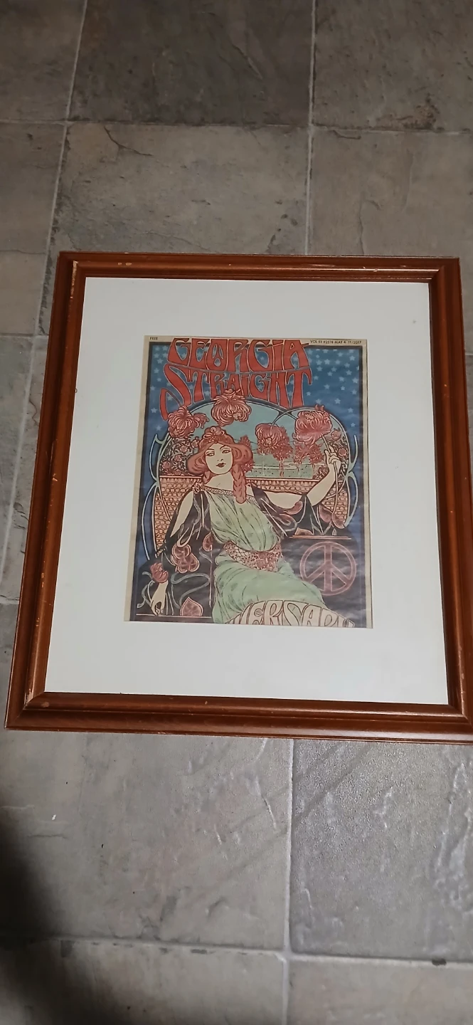 Georgia Straight Framed Print