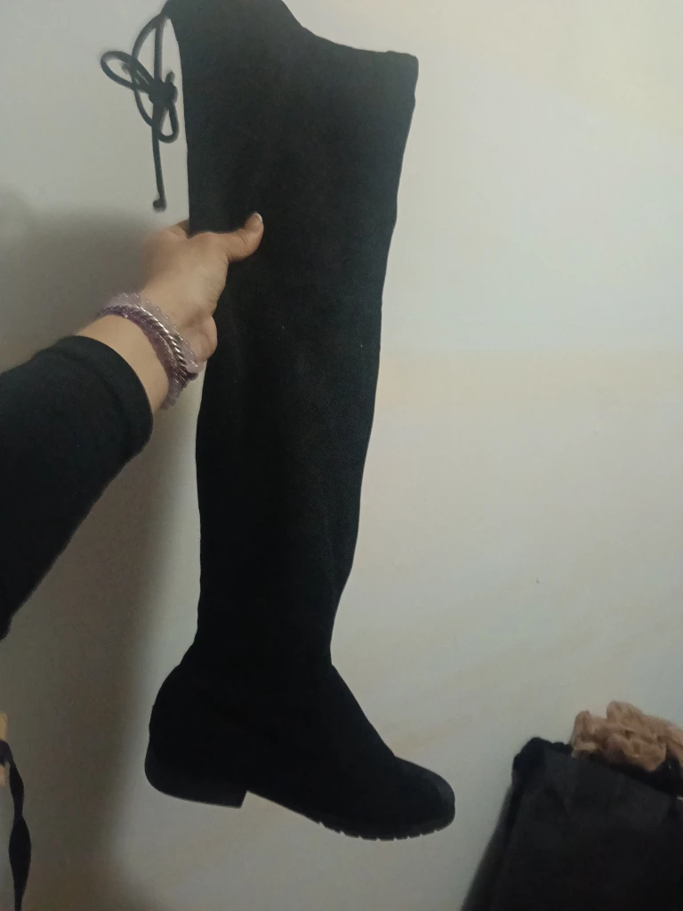 Black Over-the-Knee Boots