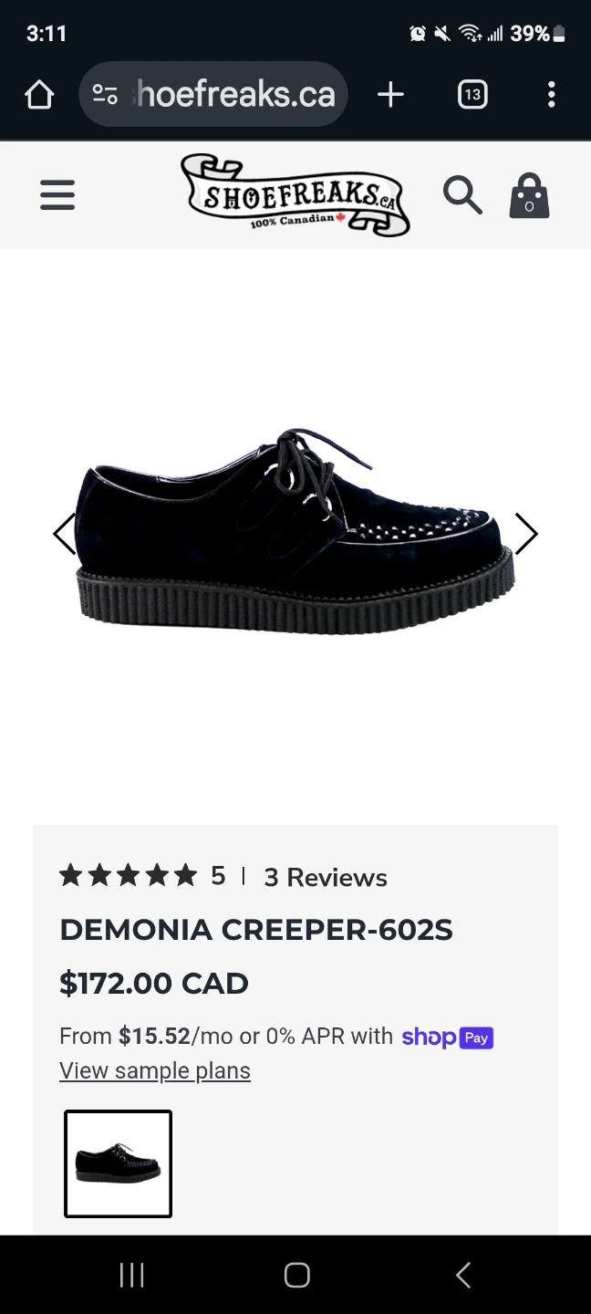 Demonia creeper 602s