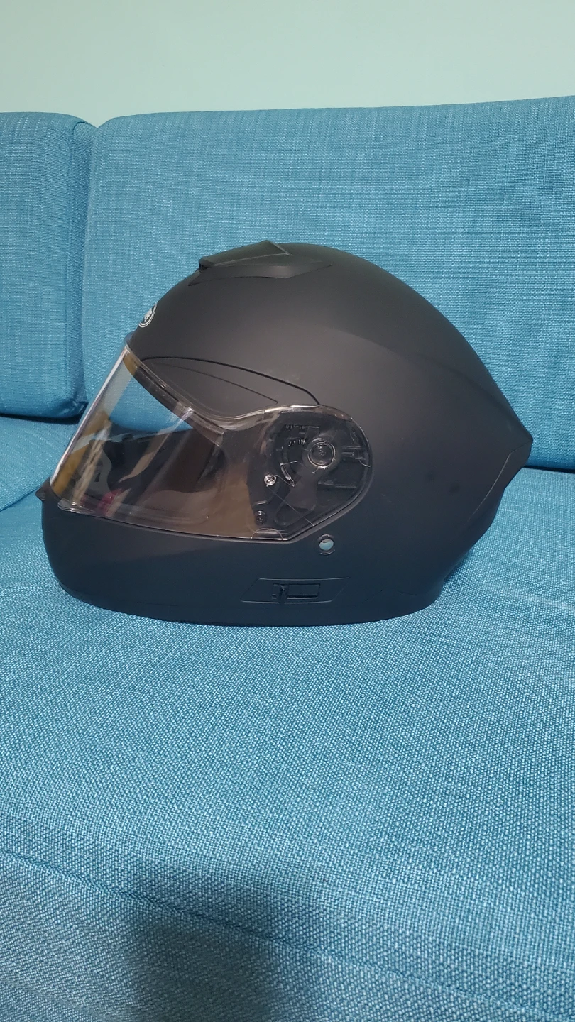 Yema Full Face Motorcycle Helmet - Matte Black - photo 4