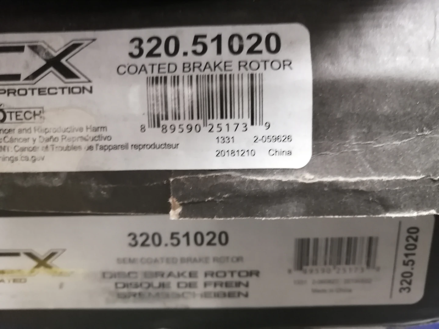 Centric 320.51020 Coated Brake Rotor - photo 2