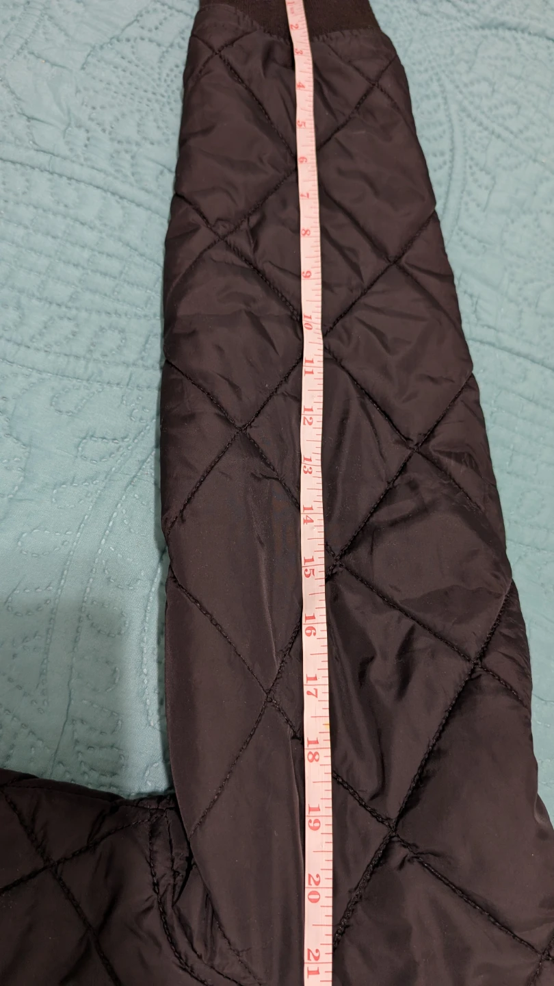 OOKPIK Black Quilted Bomber Jacket - Size L/G - photo 3