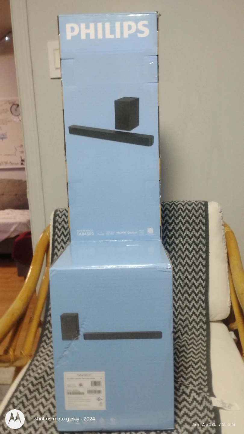 Philips TAB4305 Soundbar 2.1 Channel - New in Box! - photo 3