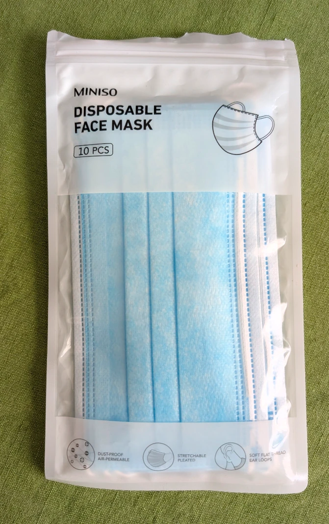 Face Masks OPEN package