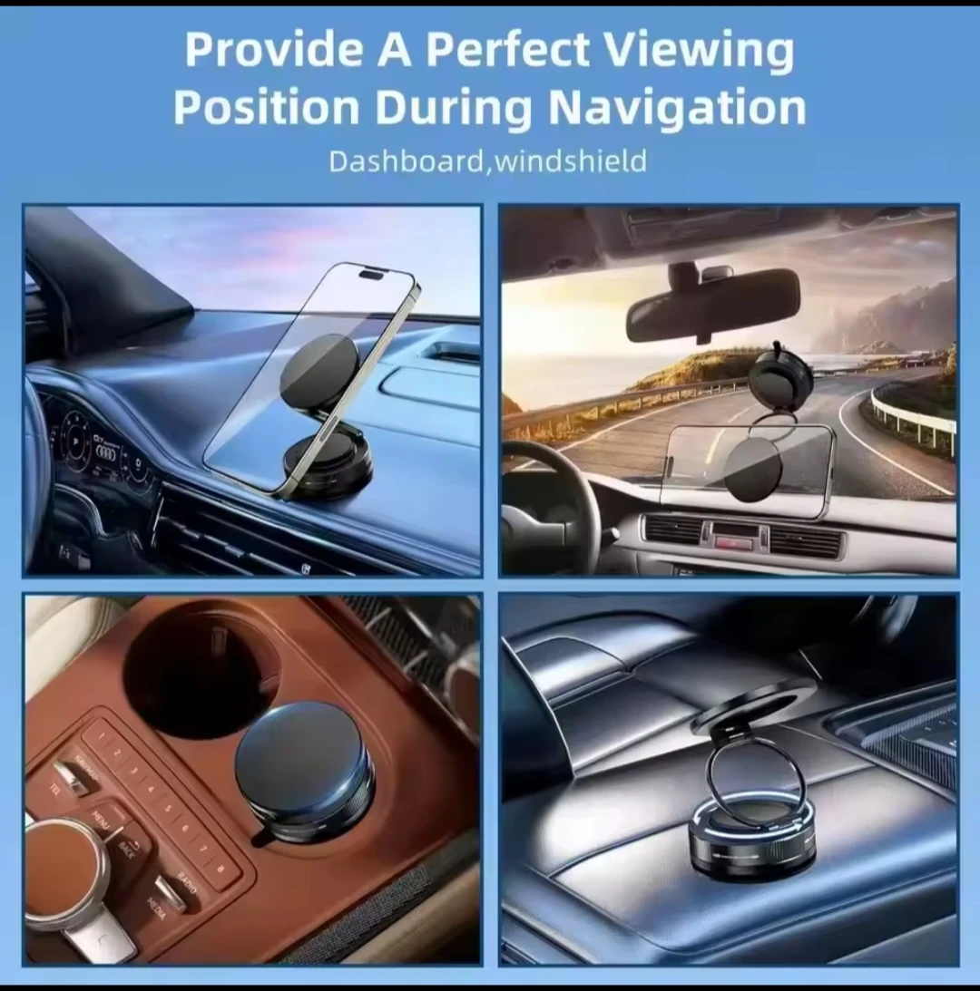 Car Phone Mount with Vacuum Suction Base - photo 5