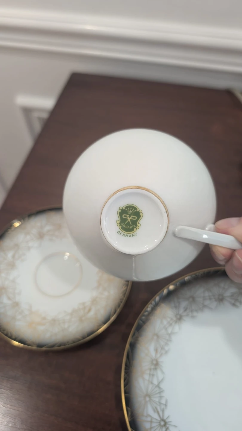Bavaria Tea Cup, Saucer & Plate Set - photo 5