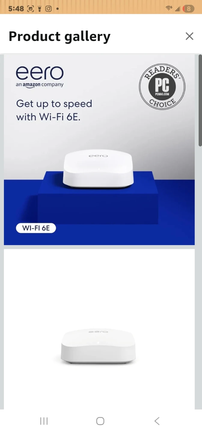 Eero Wi-Fi 6E Router 🥕