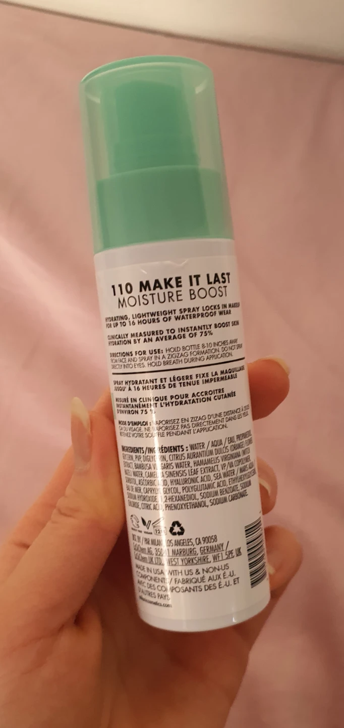 Milani Make It Last Moisture Boost Setting Spray - photo 4