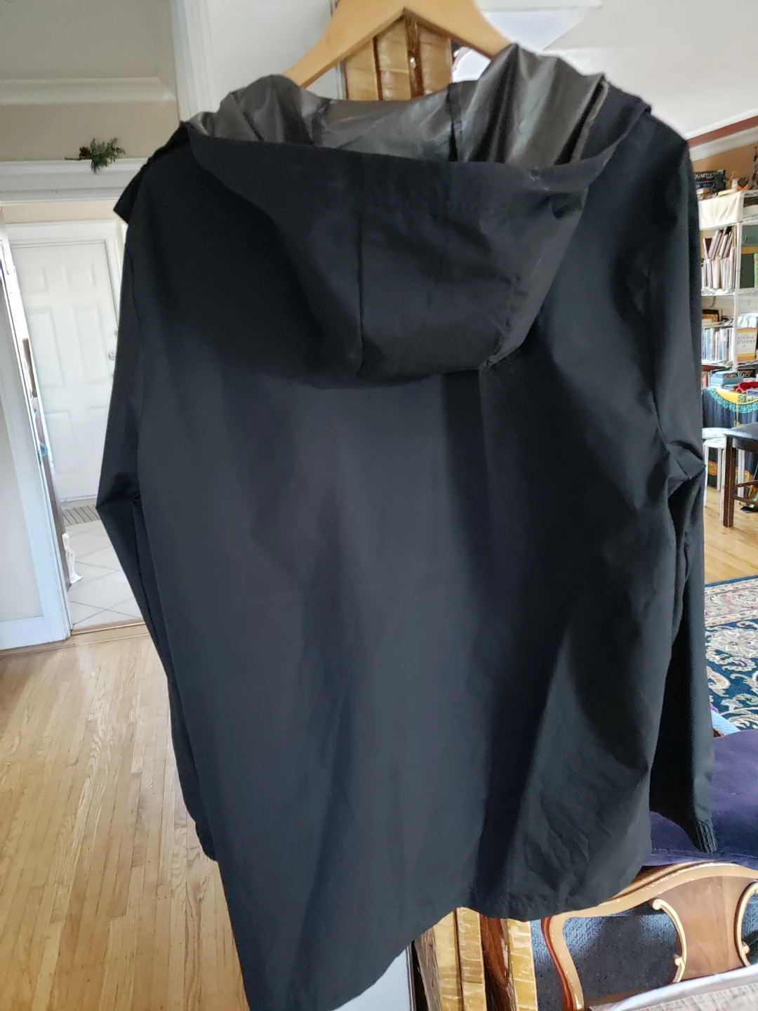 Adidas Black Hooded Jacket - Medium - photo 3