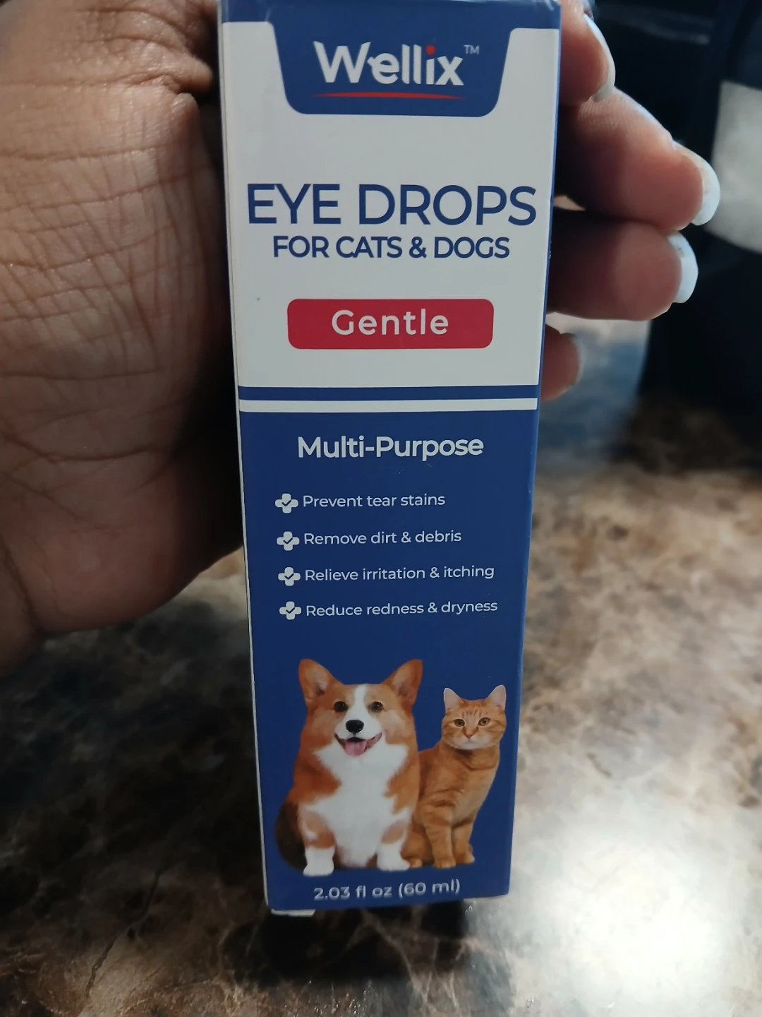Wellix Eye Drops for Cats & Dogs expires 2027