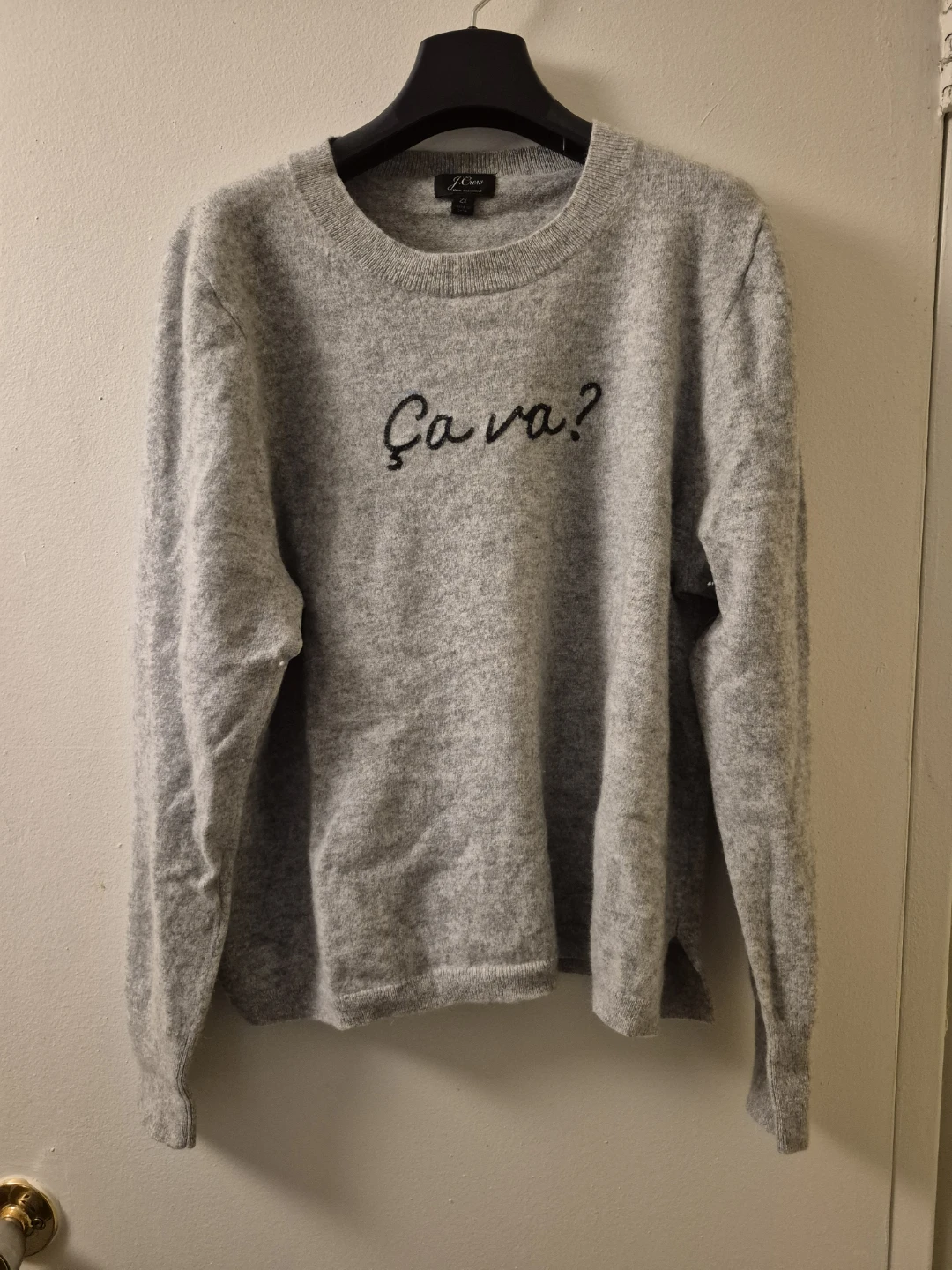 Grey Cashmere Sweater