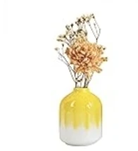 🥕Mini Decorative Vases - 1Yellows, 3White &yellow+3white - photo 4