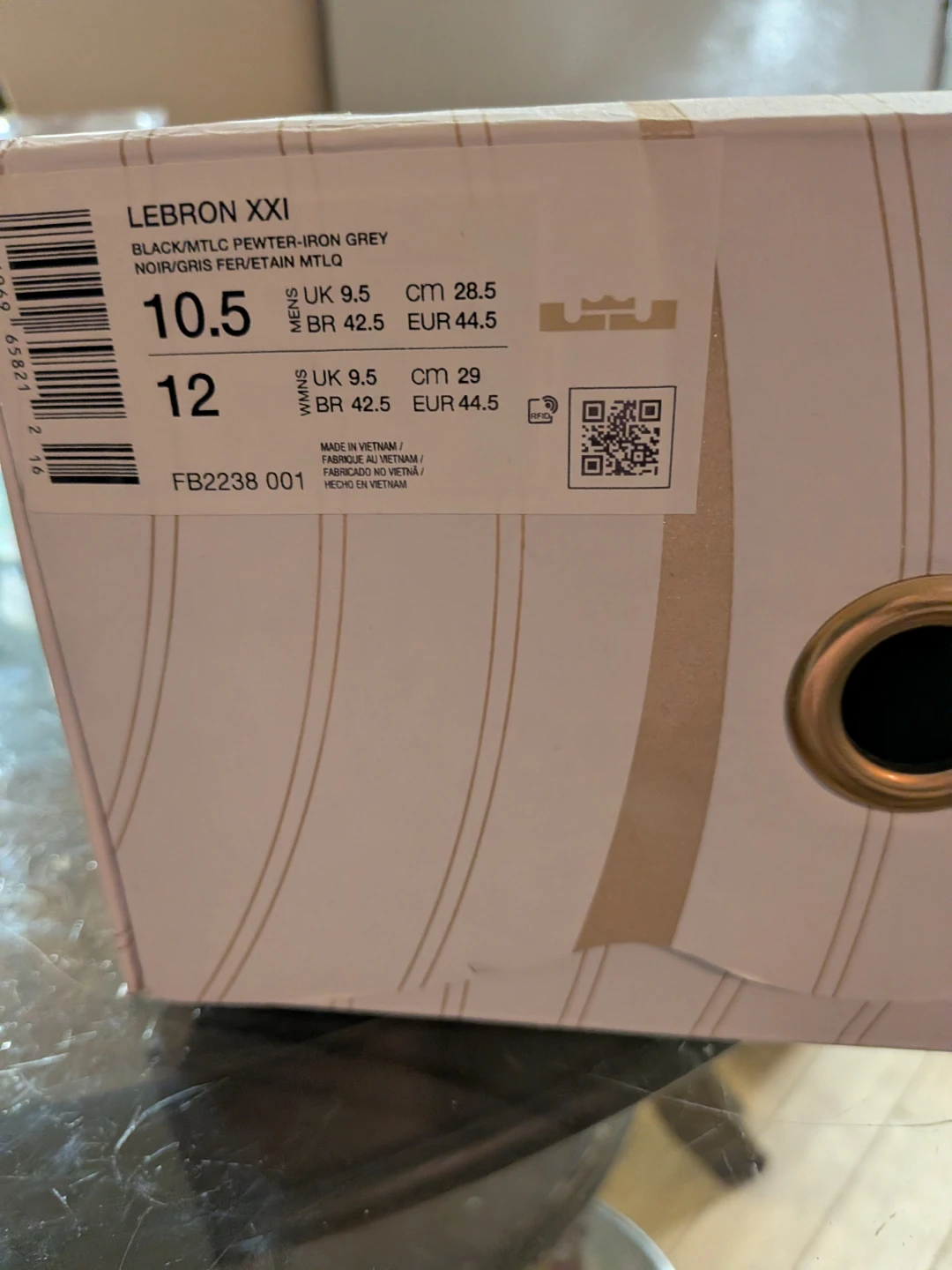 Nike Zoom LeBron 21 Black Sneakers - photo 3