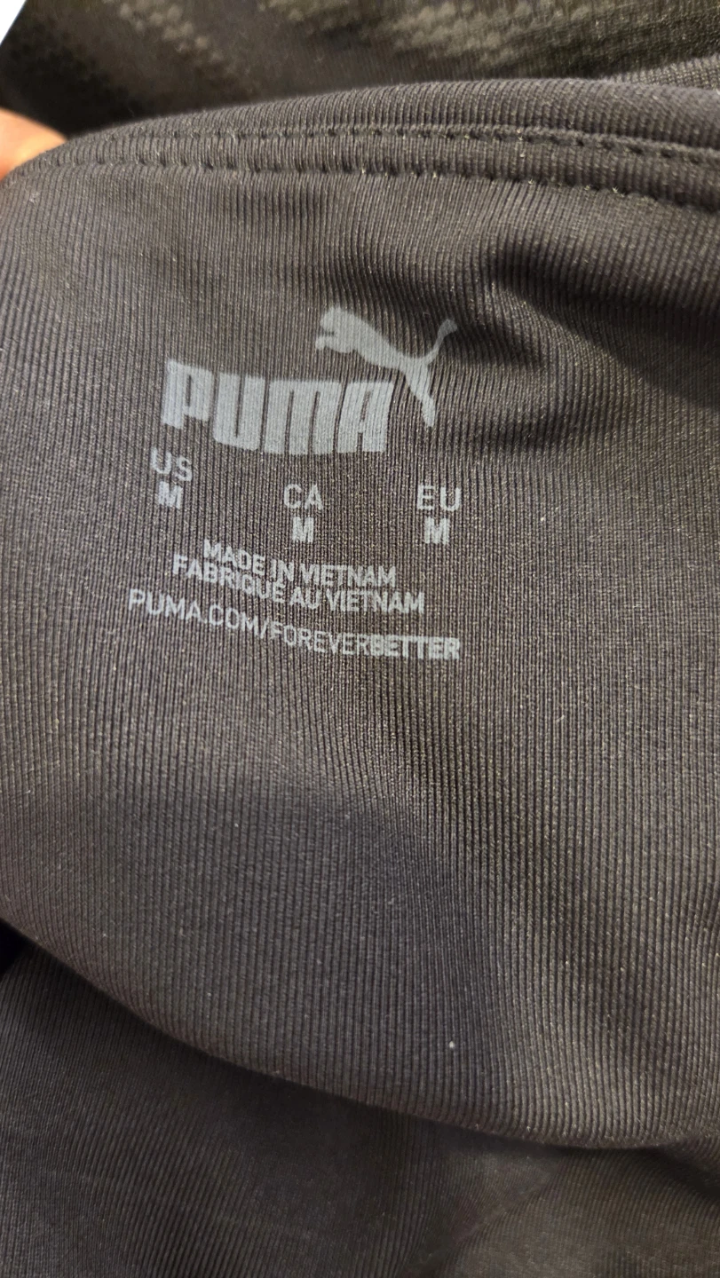 Puma Women's Black Tight Fit High Waist Leggings Size M - photo 3