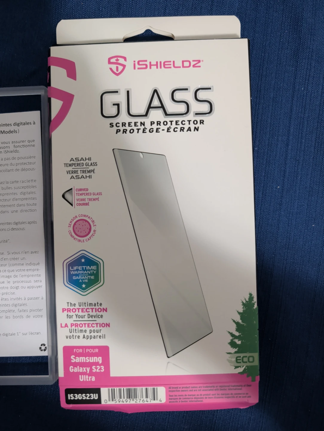 New iShieldz Glass Screen Protector for Samsung Galaxy S23 Ultra - photo 2