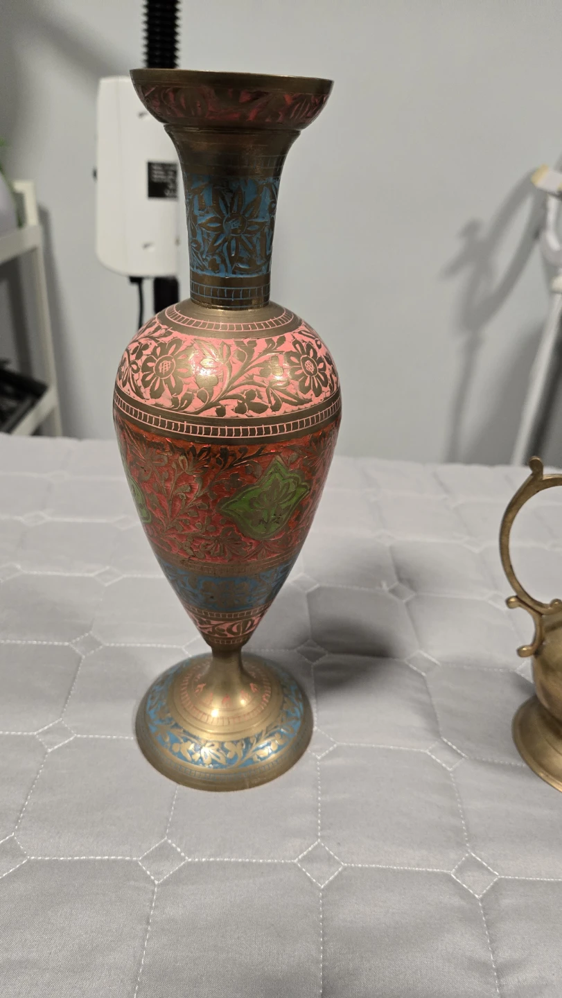 🥕Vintage Decorative Brass Vase