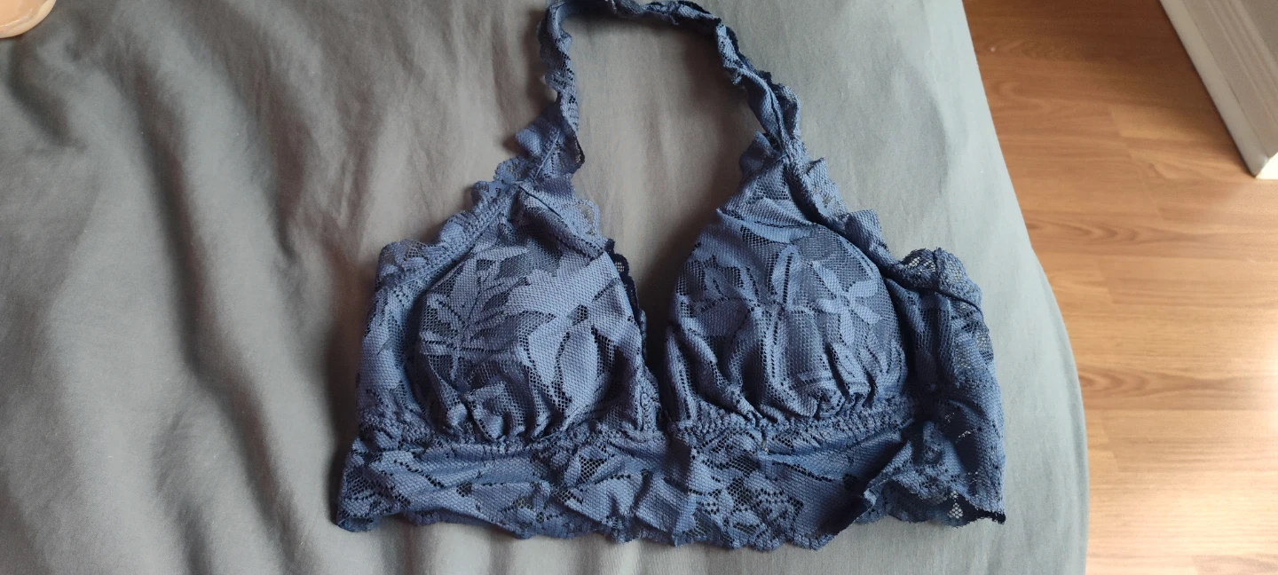 Aerie Lace Halter Bralette - Size Small