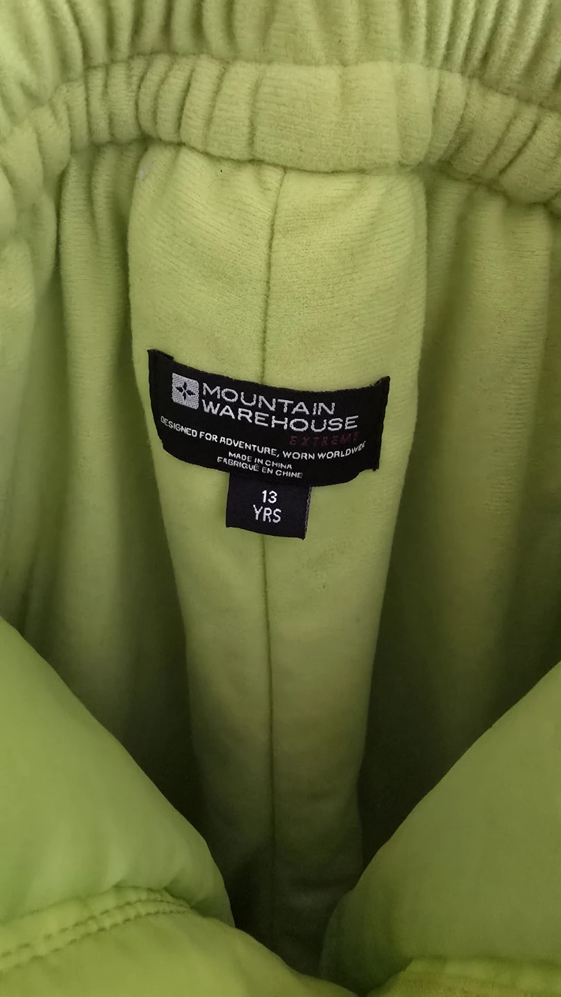 Mountain Warehouse Ski Pants - Size 13 YRS Youth - photo 2