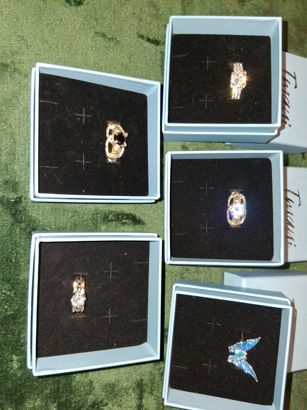 Aretes y anillos